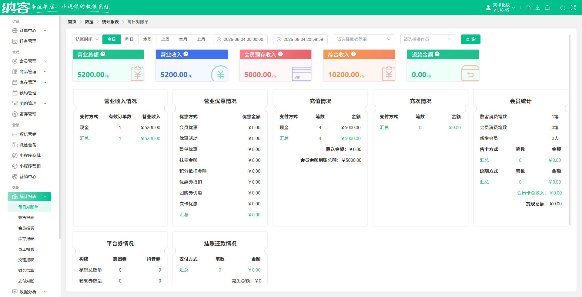无年费美容院收银系统推荐,2026终身买断美容院专属管理系统精选2